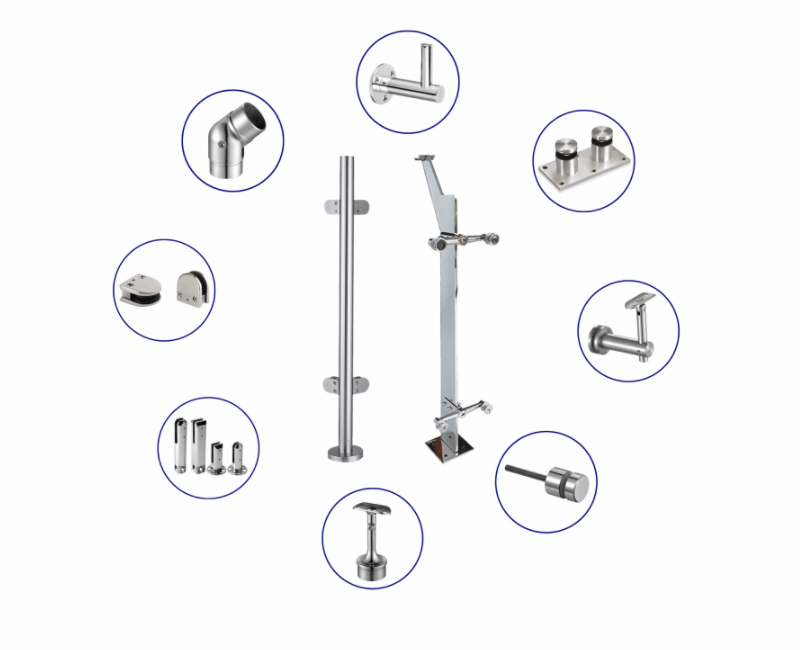 STAINLESS STEEL BALUSTRADES &BALUSTRADE FITTINGS MANUFACTURERS AND SUPPLIERS IN CHINA